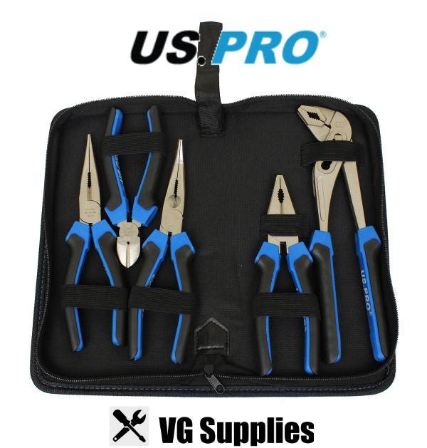 US PRO  5PC PLIERS SET 1821