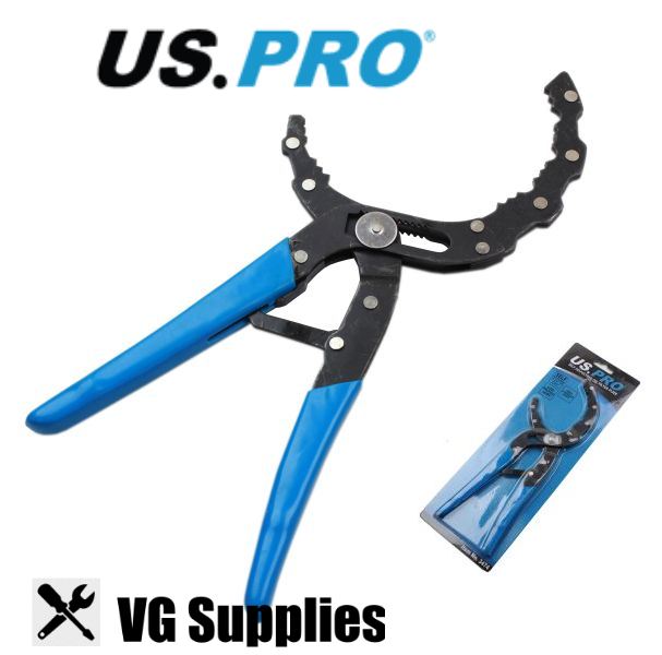 US PRO SELF ADJUSTING OIL FILTER PLIER 3474