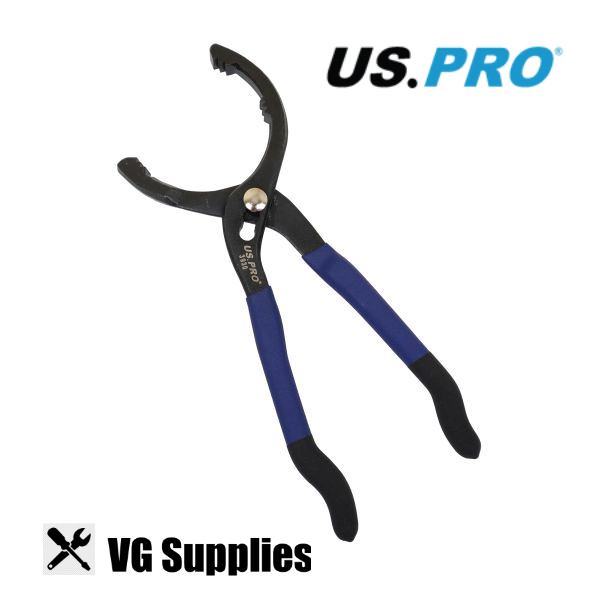 US PRO  OIL FILTER PLIERS - 2 1/2" TO 4" 3930