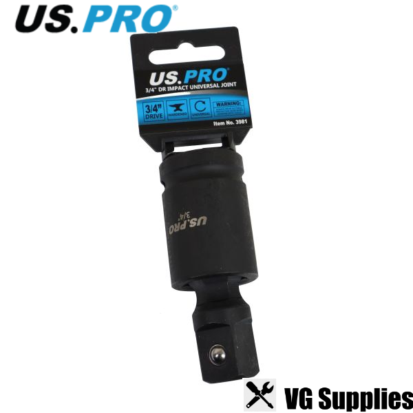 US PRO 3/4" DR IMPACT UNIVERSAL JOINT 3981