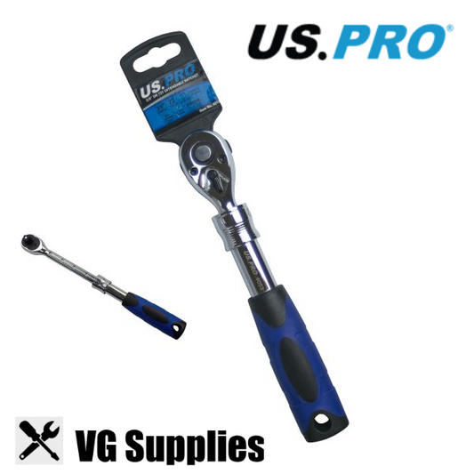 US PRO 3/8" DR 72T EXTENDABLE RATCHET 4053