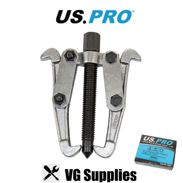 US PRO 100MM GEAR & BEARING PULLER 2 LEG 5174