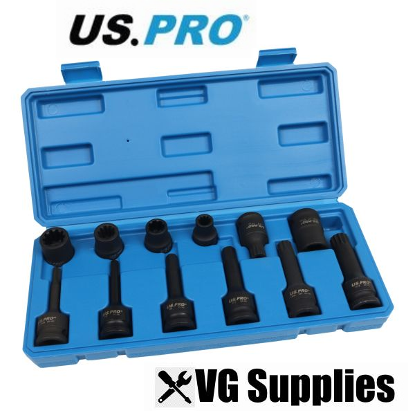 US PRO 12PC BRAKE CALIPER SERVICE SET FOR BMW MERCEDES PORSCHE VAG 6231