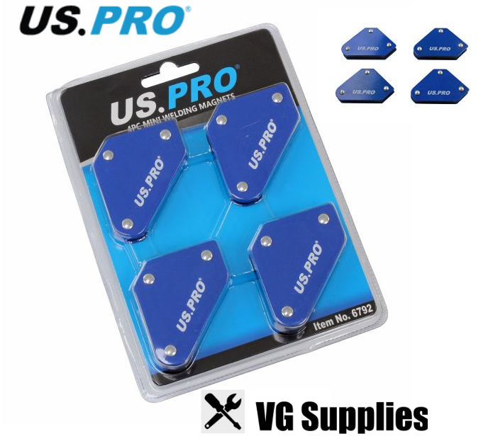 US PRO 4PC MINI WELDING MAGNET 6792