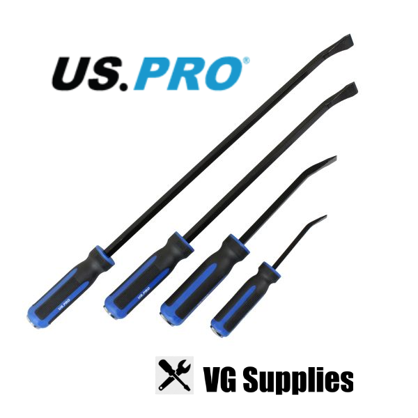 US PRO 4PC HEAVY DUTY PRY BAR SET 6868