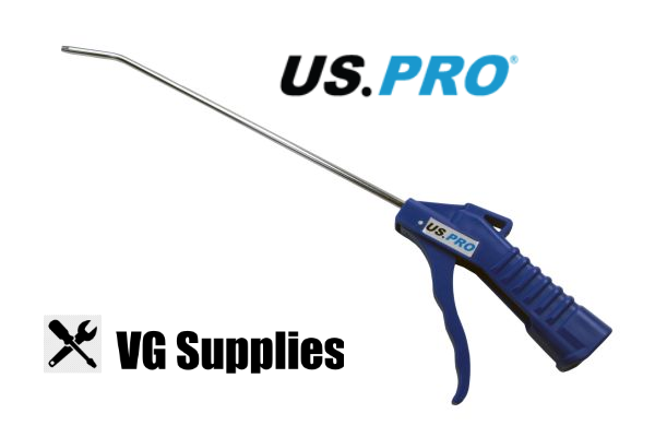 US PRO AIR DUST GUN 300MM NOZZLE PLASTIC GRIP 8767