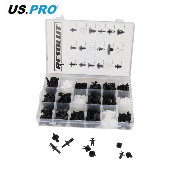 US PRO FORD ASSTD TRIM CLIPS 415PCS 9032