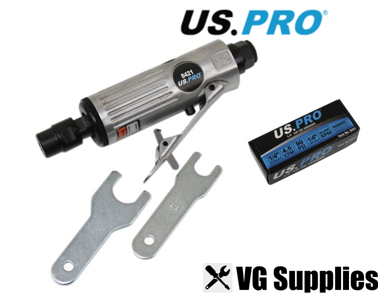 US PRO 1/4" AIR DIE GRINDER 8421