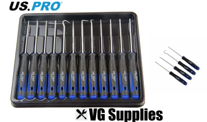 US PRO 12PC PRECISION SCREWDRIVER SET 5033